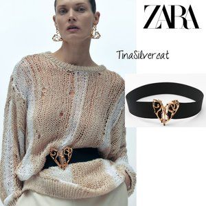 Zara Heart Belt NWT
